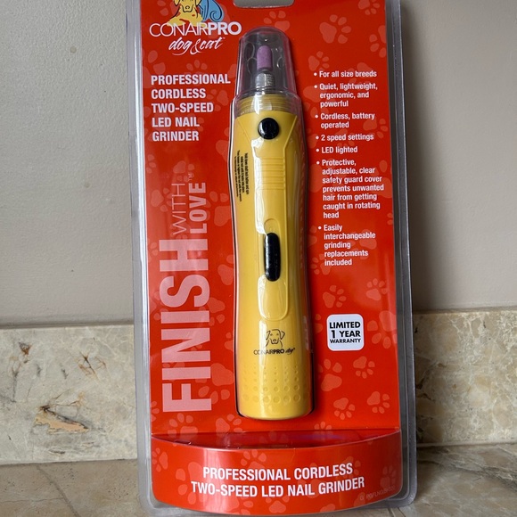 ConairPRO Other - ConAirPRO dog and cat professional cordless two speed LED nail grinder ￼
